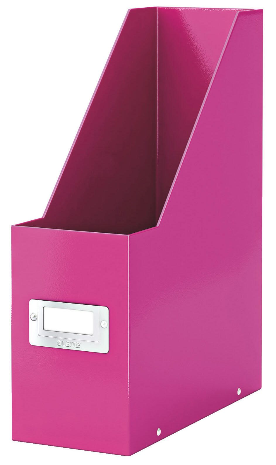 LEITZ Stehsammler Click & Store Karton, 1.200 g/qm pink , DIN A4