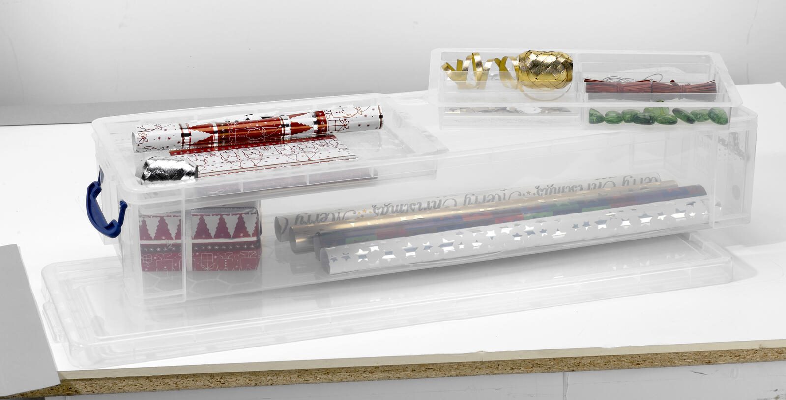 Really Useful Box Aufbewahrungsbox 22,0 l - 80,0 x 25,5 x 15,5 cm transparent