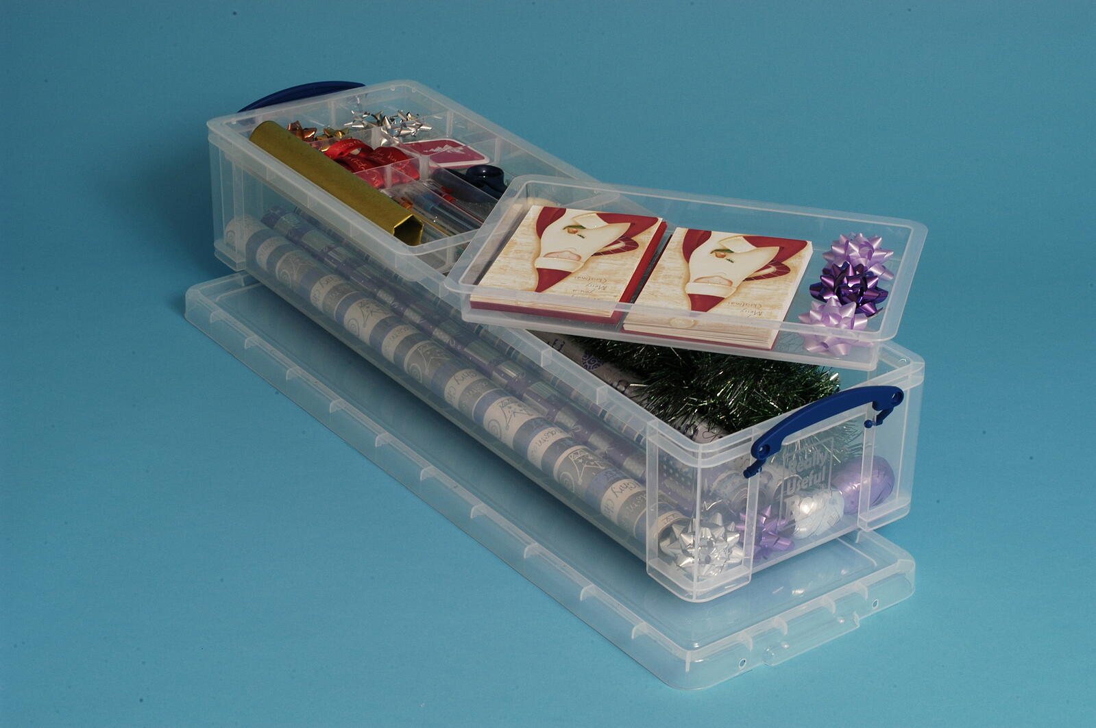 Really Useful Box Aufbewahrungsbox 22,0 l - 80,0 x 25,5 x 15,5 cm transparent