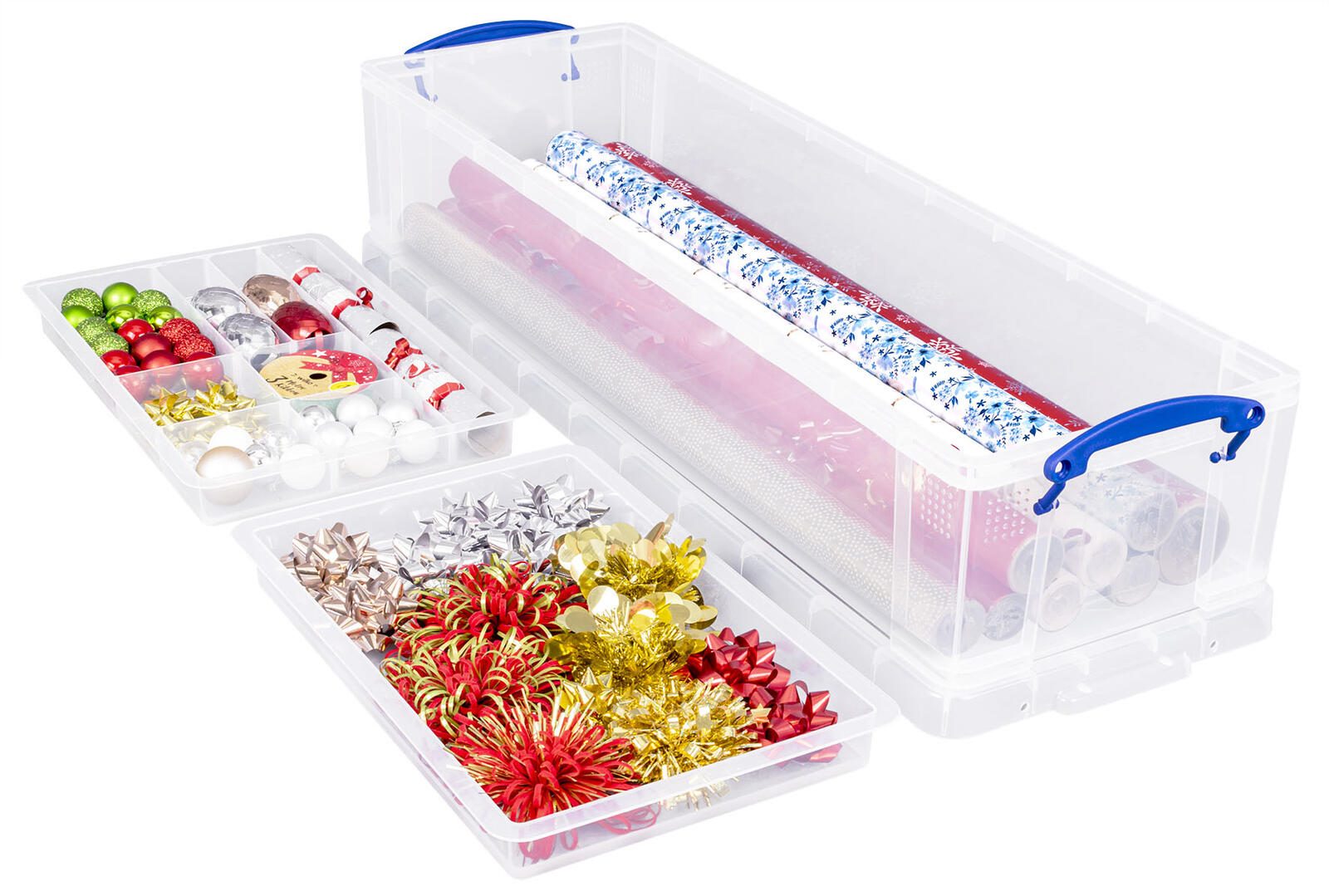 Really Useful Box Aufbewahrungsbox 22,0 l - 80,0 x 25,5 x 15,5 cm transparent