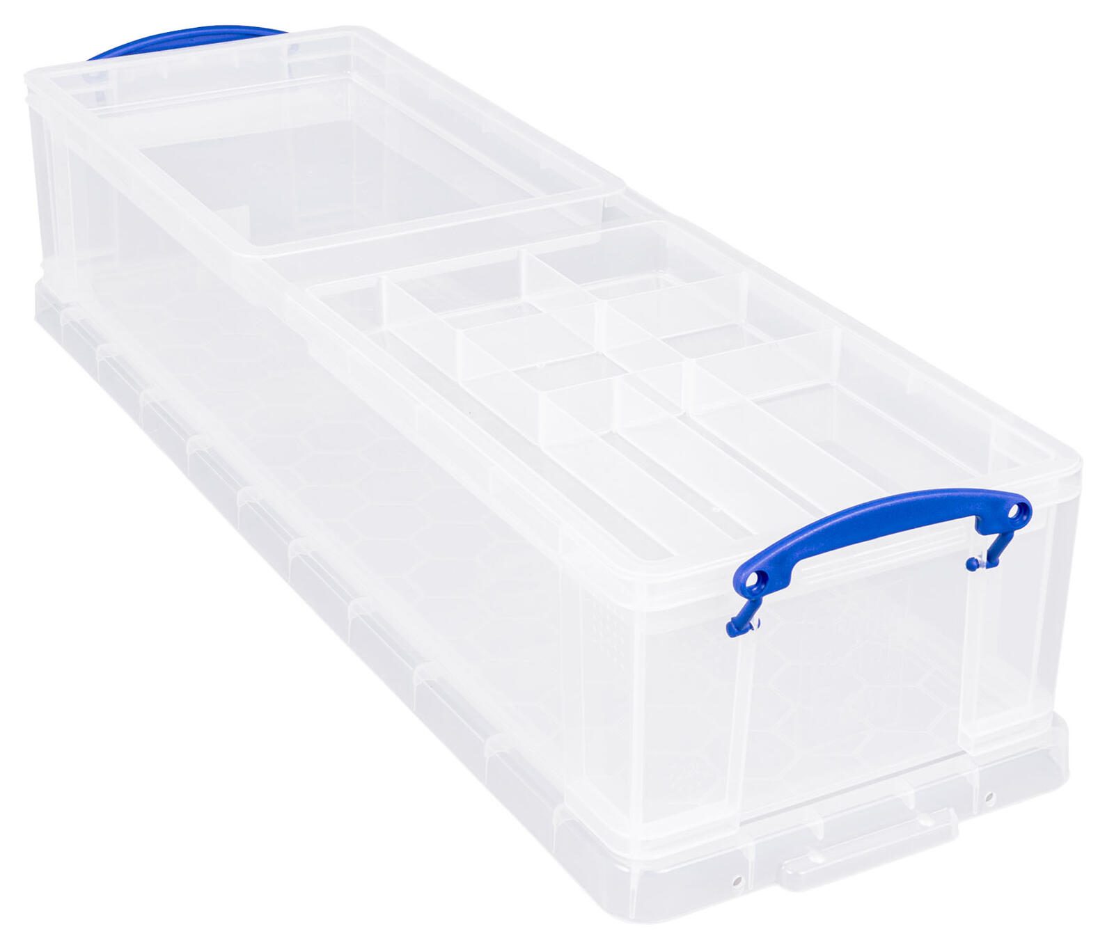 Really Useful Box Aufbewahrungsbox 22,0 l - 80,0 x 25,5 x 15,5 cm transparent