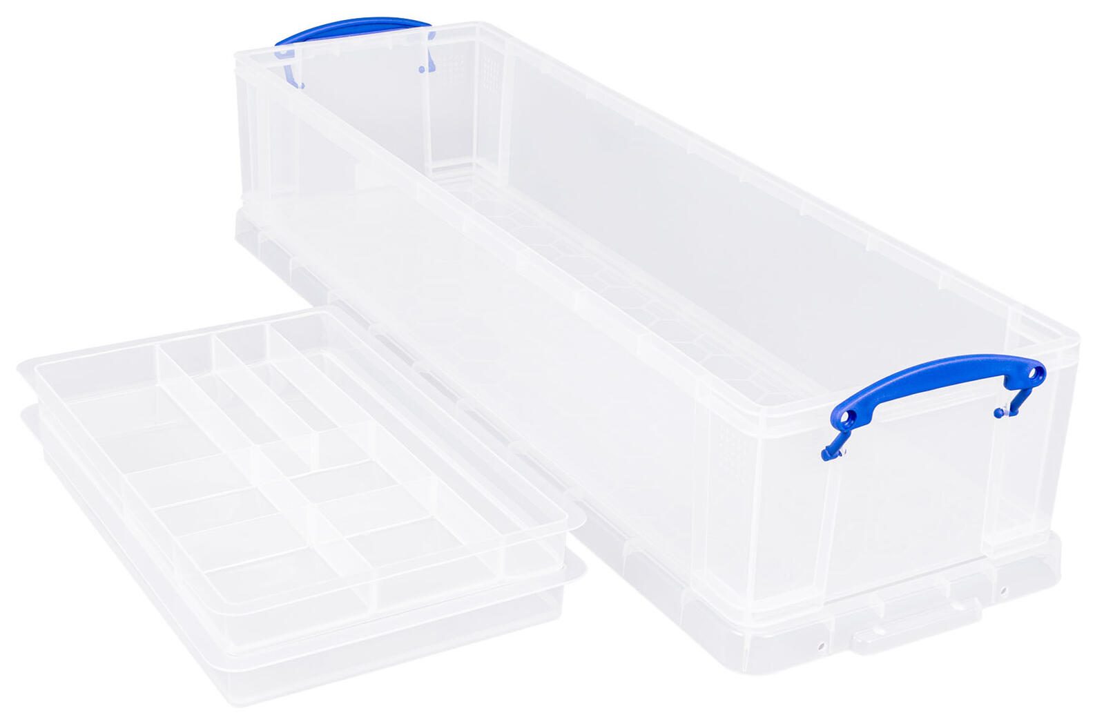 Really Useful Box Aufbewahrungsbox 22,0 l - 80,0 x 25,5 x 15,5 cm transparent