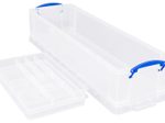 Really Useful Box Aufbewahrungsbox 22,0 l - 80,0 x 25,5 x 15,5 cm transparent