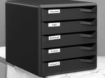 LEITZ Schubladenbox 52930095  DIN A4 28,5 x 35,5 x 29,0 cm