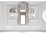 DURABLE Badge Classic Namensschilder silber 7.4 cm x 3.4 cm