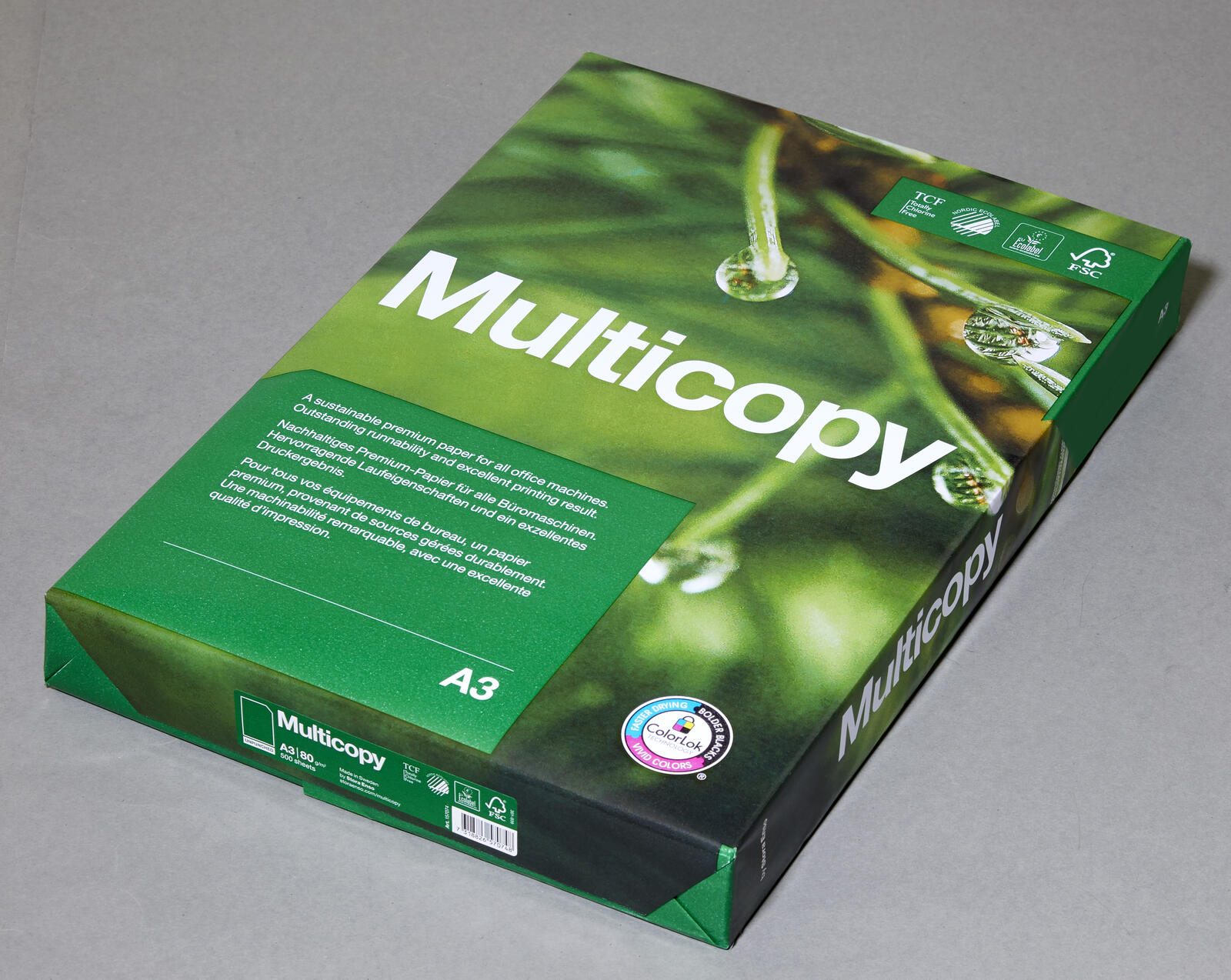 Multicopy ORIGINAL Kopierpapier DIN A3 80 g/m²