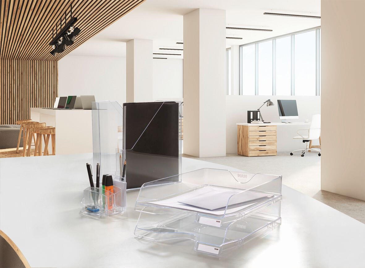HAN Briefablagen VIVA DIN C4 transparent
