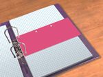 OXFORD Duo Trennstreifen 160 g/m² pink