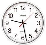 PEWETA Wanduhr Ø 25 cm weiß