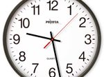 PEWETA Wanduhr Ø 25 cm schwarz