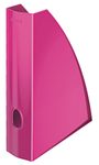LEITZ Stehsammler WOW Polystyrol pink , DIN A4