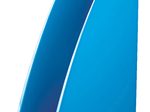 LEITZ Stehsammler WOW Polystyrol blau , DIN A4