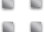 Zeller Magnete 1,0 x 1,0 x 0,99 silber