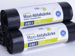TRILine® Schwerlastsäcke 240,0 l schwarz