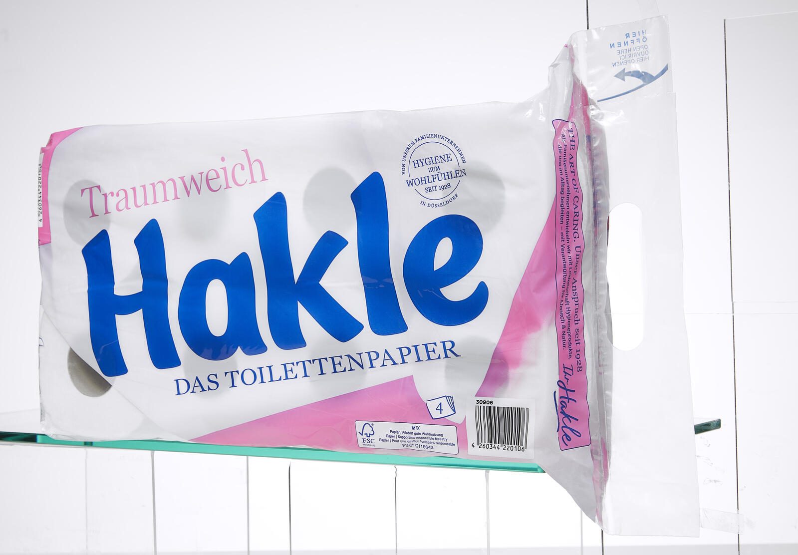 Hakle Toilettenpapier TRAUMWEICH 4-lagig