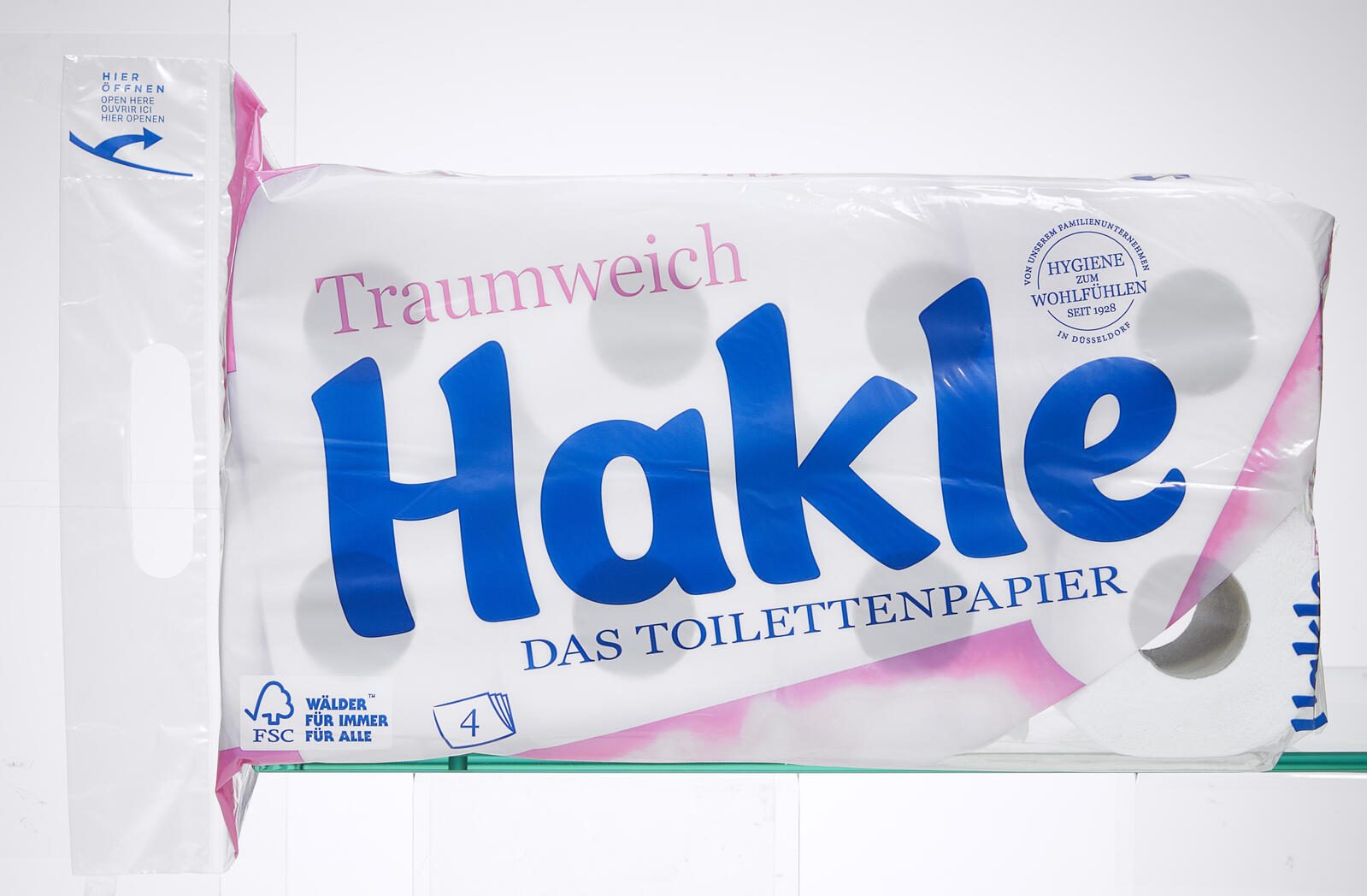 Hakle Toilettenpapier TRAUMWEICH 4-lagig