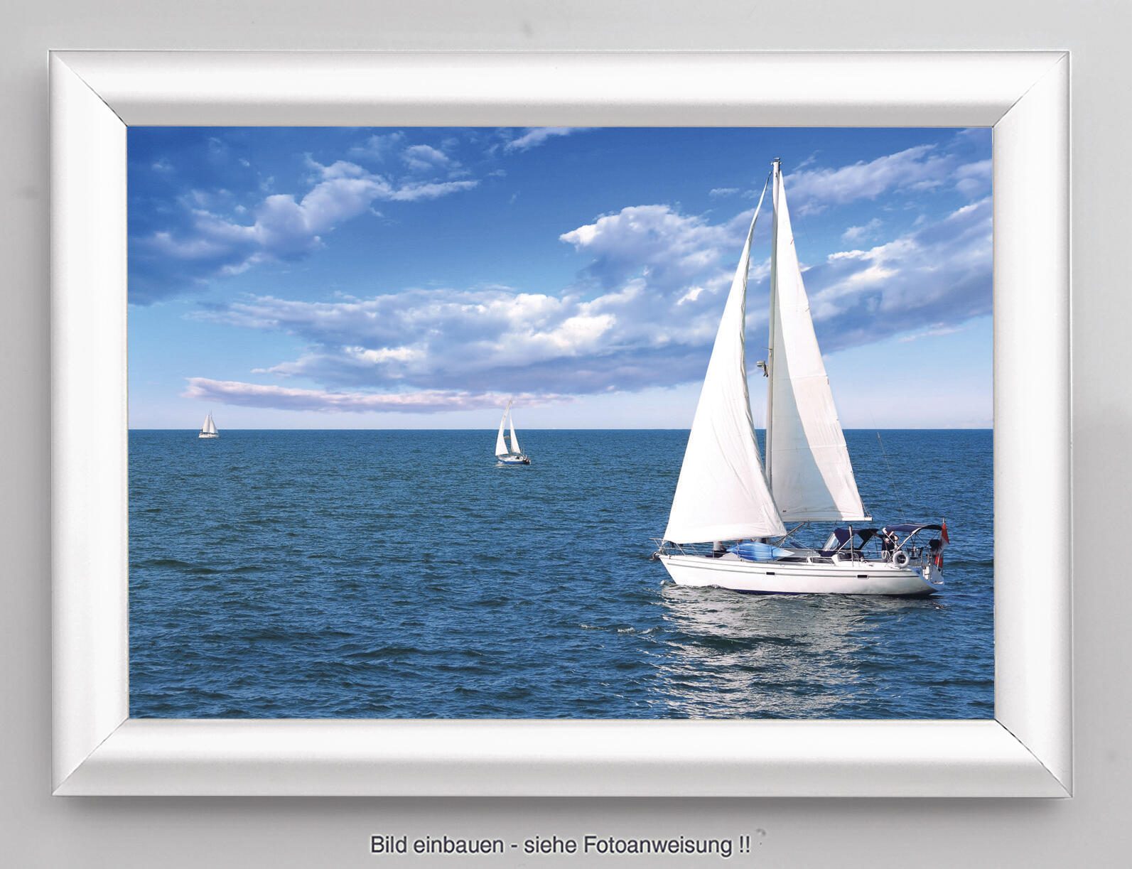 Showdown® Displays Klapprahmen 45,1 x 62,5 cm weiß