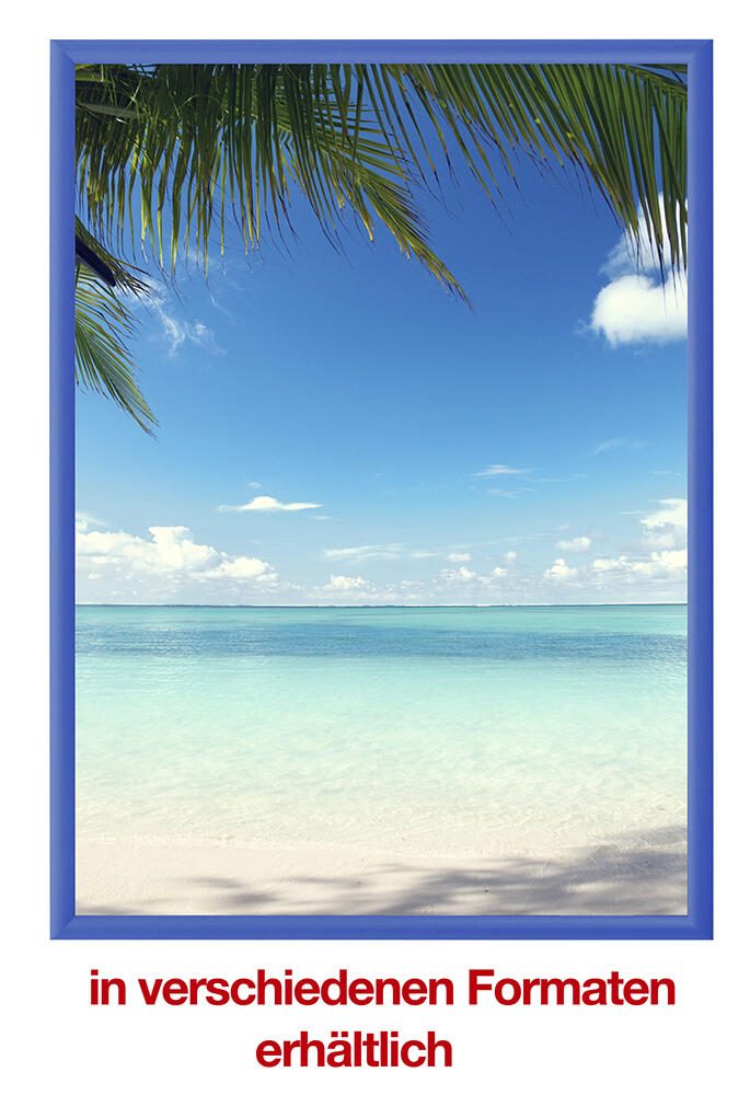 Showdown® Displays Klapprahmen 45,1 x 62,5 cm blau