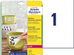 AVERY Zweckform wetterfeste Folienetiketten 210,0 x 297,0 mm