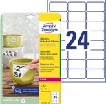 AVERY Zweckform wetterfeste Folienetiketten 63,5 x 33,9 mm