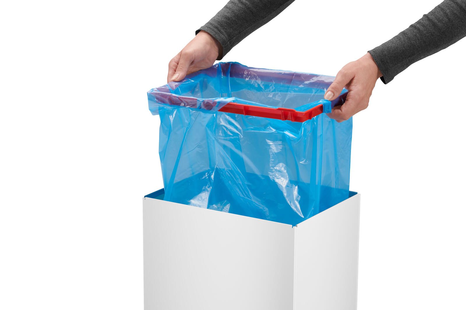 Hailo Mülleimer Big-Box Swing XL 52,0 l weiß