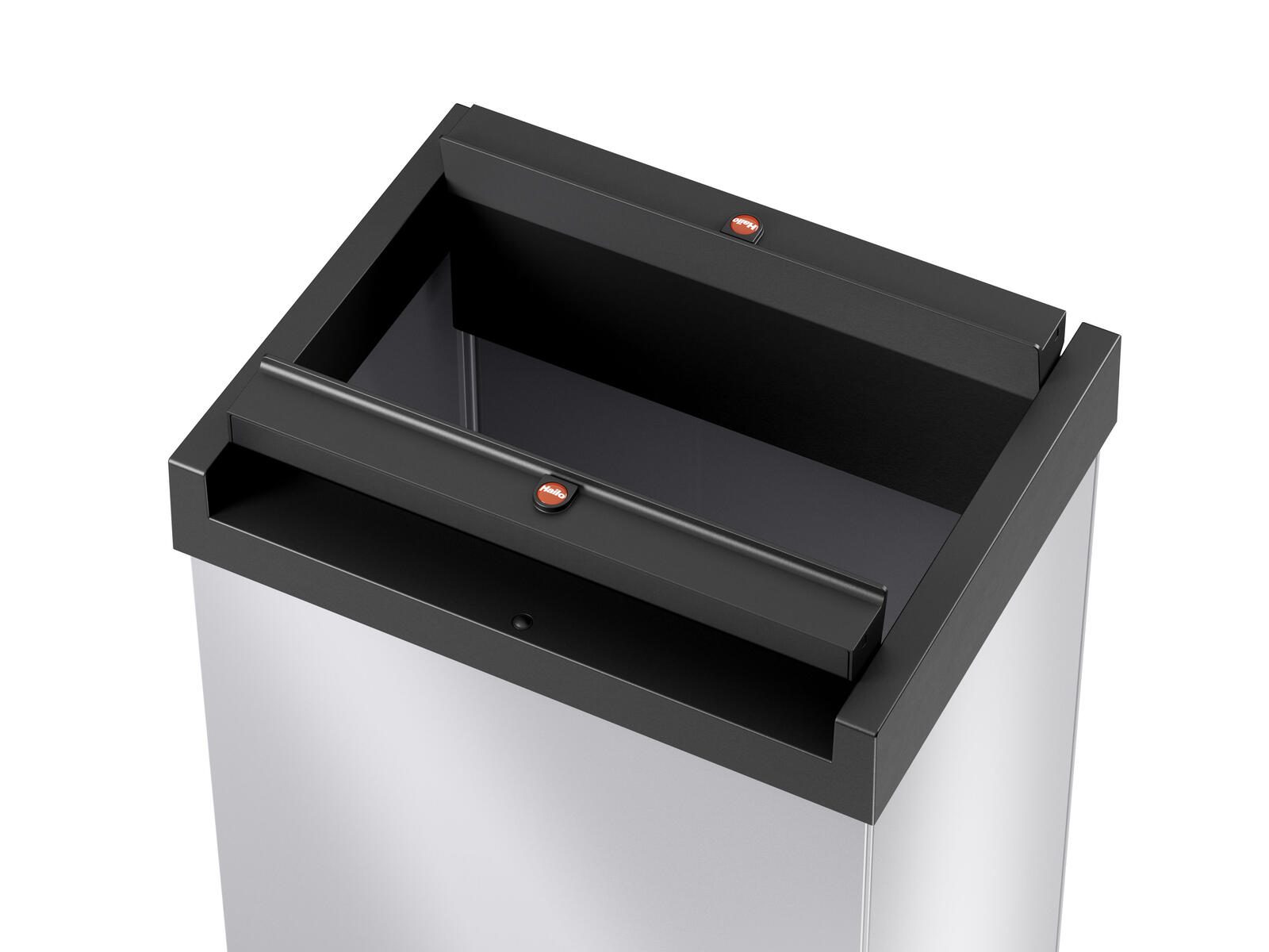 Hailo Mülleimer Big-Box Swing XL 52,0 l silber