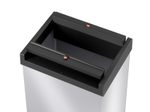 Hailo Mülleimer Big-Box Swing XL 52,0 l silber