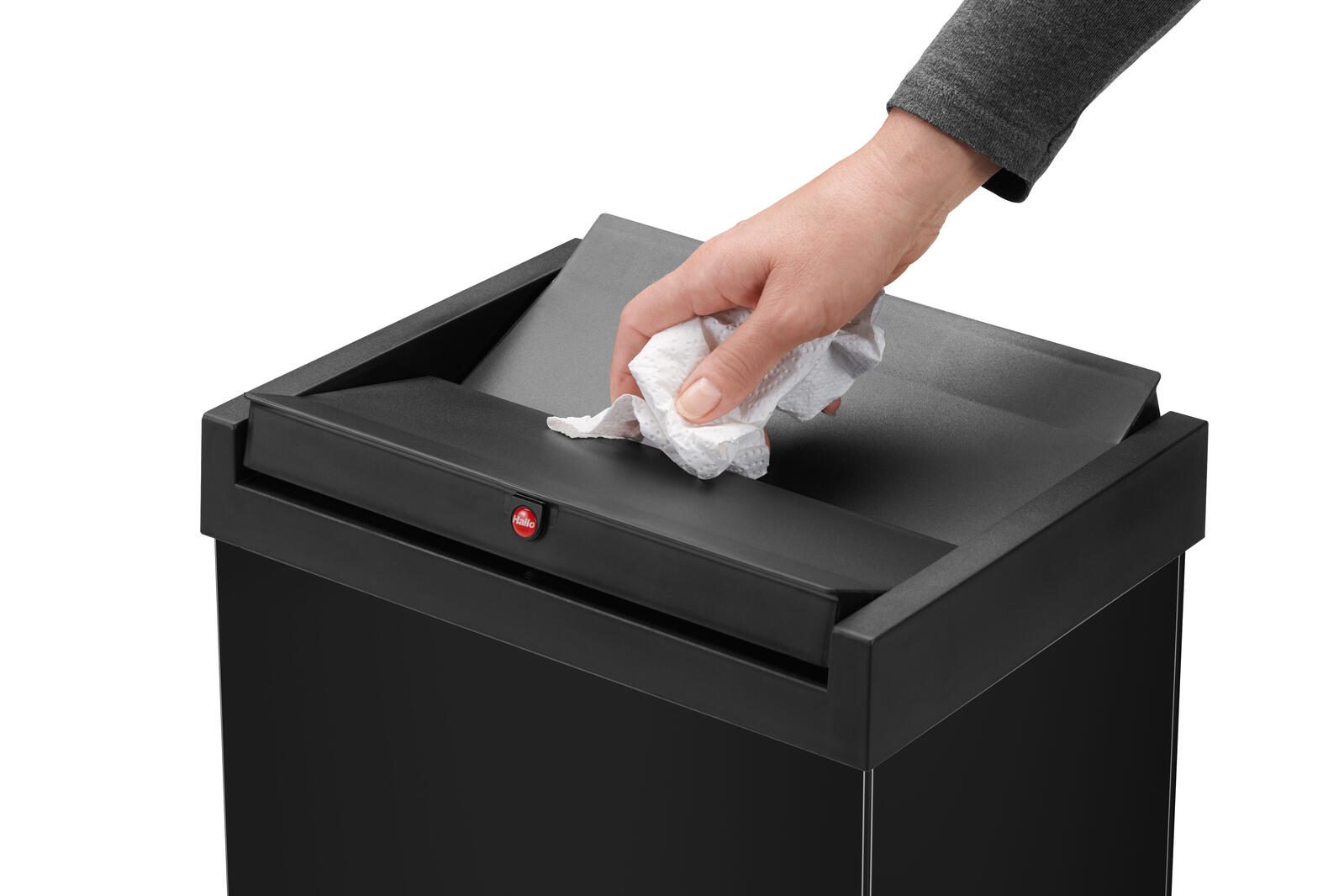 Hailo Mülleimer Big-Box Swing XL 52,0 l schwarz