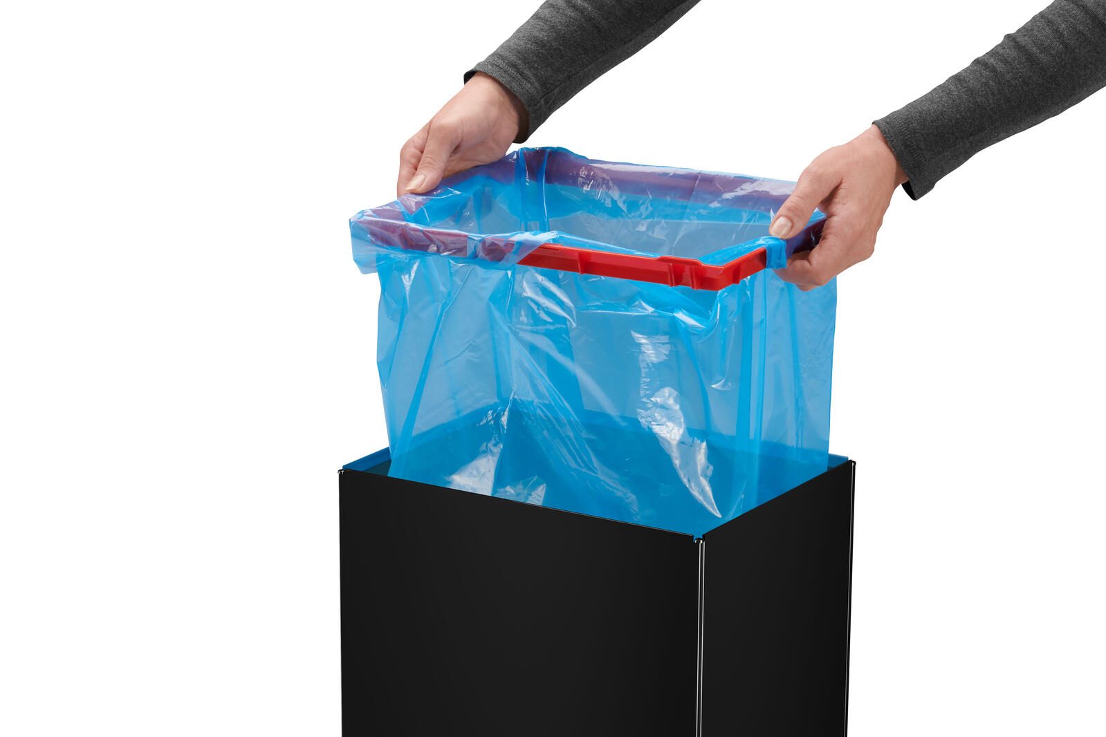 Hailo Mülleimer Big-Box Swing XL 52,0 l schwarz