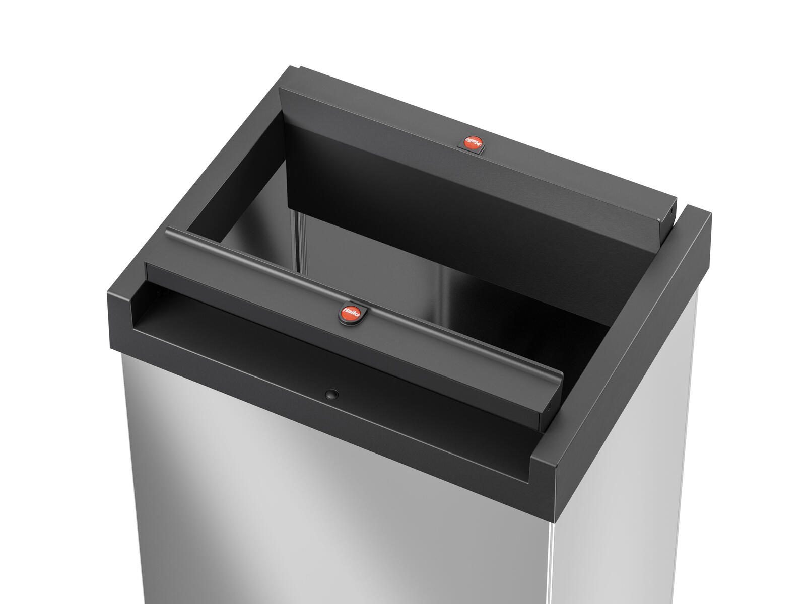 Hailo Mülleimer Big-Box Swing XL 52,0 l edelstahl