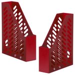 HAN Stehsammler Klassik antistatischer, schwermetallfreier Kunststoff rot , DIN A4