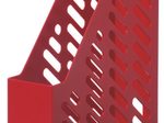 HAN Stehsammler Klassik antistatischer, schwermetallfreier Kunststoff rot , DIN A4