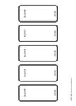 LEITZ 1693 Ordneretiketten für 8.2 cm Rückenbreite 46,0 x 111,0 mm