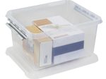 sunware® Aufbewahrungsbox Q-line 36,0 l - 50,0 x 40,0 x 25,5 cm transparent