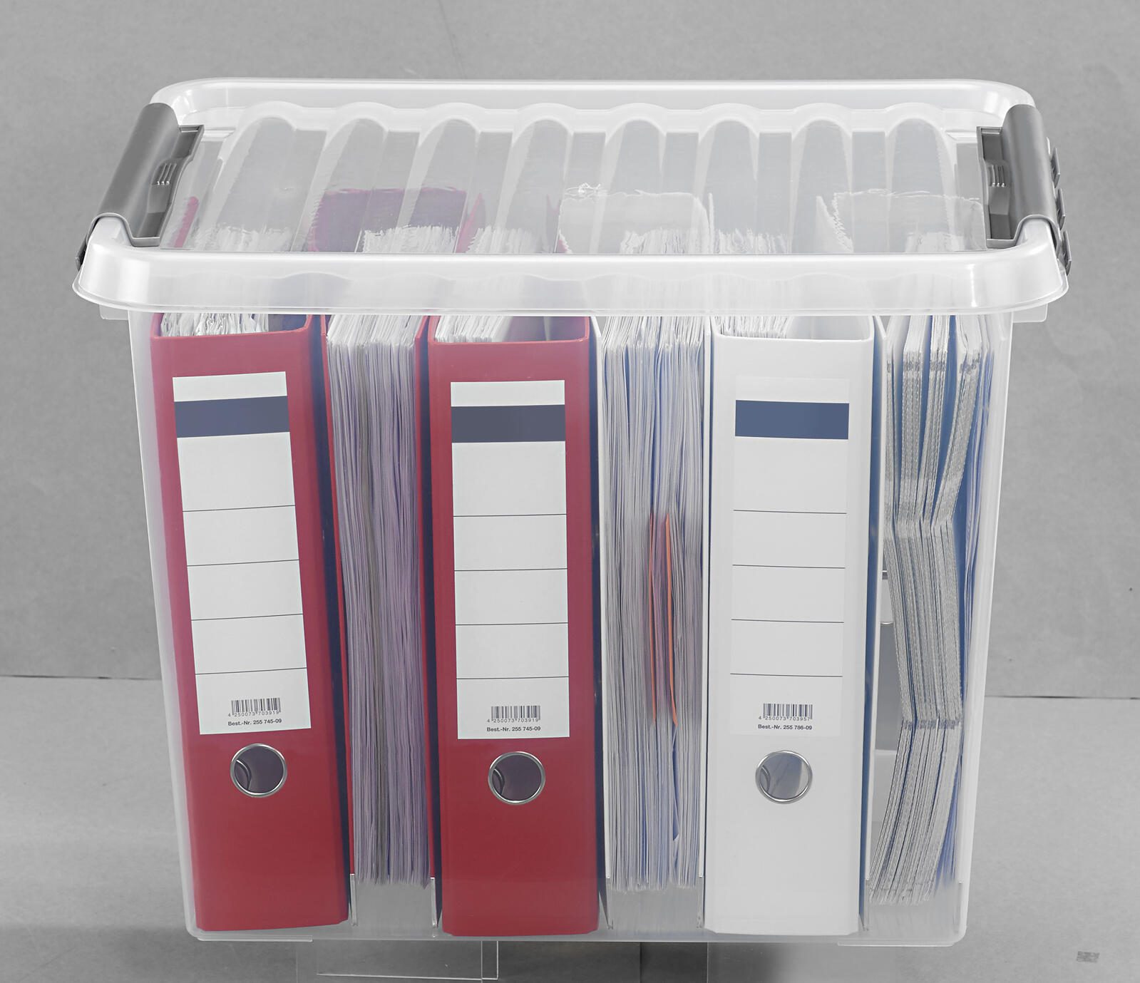 sunware® Aufbewahrungsbox Q-line 52,0 l - 50,0 x 40,0 x 38,0 cm transparent