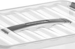 sunware® Aufbewahrungsbox Q-line 12,0 l - 40,0 x 30,0 x 14,0 cm transparent