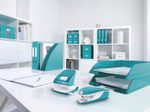 LEITZ Locher NeXXt eisblau-metallic
