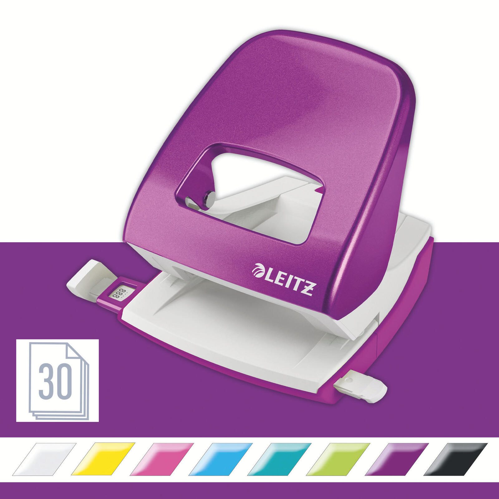 LEITZ Locher NeXXt violett-metallic