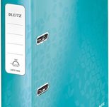 LEITZ Qualitäts-Ordner 180° WOW DIN A4, 5 cm eisblau
