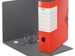 LEITZ Ordner Rückenbreite 8.2 cm DIN A4 Kunststoff hellrot