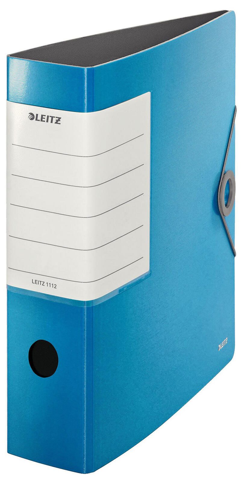 LEITZ Ordner Rückenbreite 8.2 cm DIN A4 Kunststoff hellblau