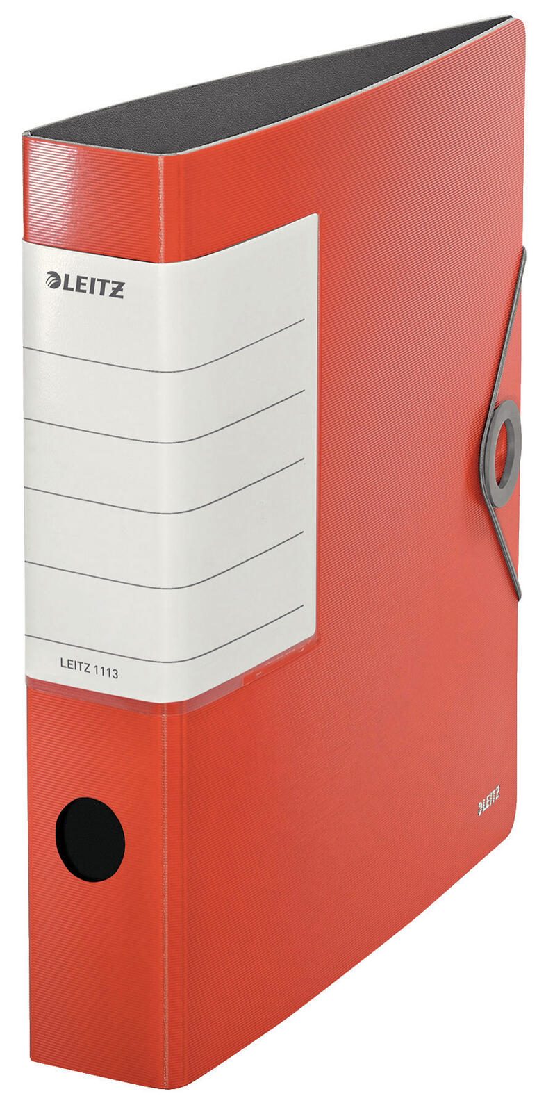 LEITZ Ordner Rückenbreite 6.2 cm DIN A4 Kunststoff hellrot