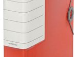 LEITZ Ordner Rückenbreite 6.2 cm DIN A4 Kunststoff hellrot