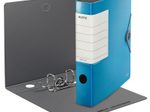 LEITZ Ordner Rückenbreite 6.2 cm DIN A4 Kunststoff hellblau