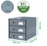 LEITZ Schubladenbox 60480023  DIN A4 29,0 x 36,0 x 28,3 cm