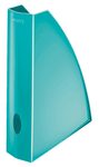 LEITZ Stehsammler WOW Polystyrol eisblau , DIN A4