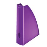 LEITZ Stehsammler WOW Polystyrol violett , DIN A4