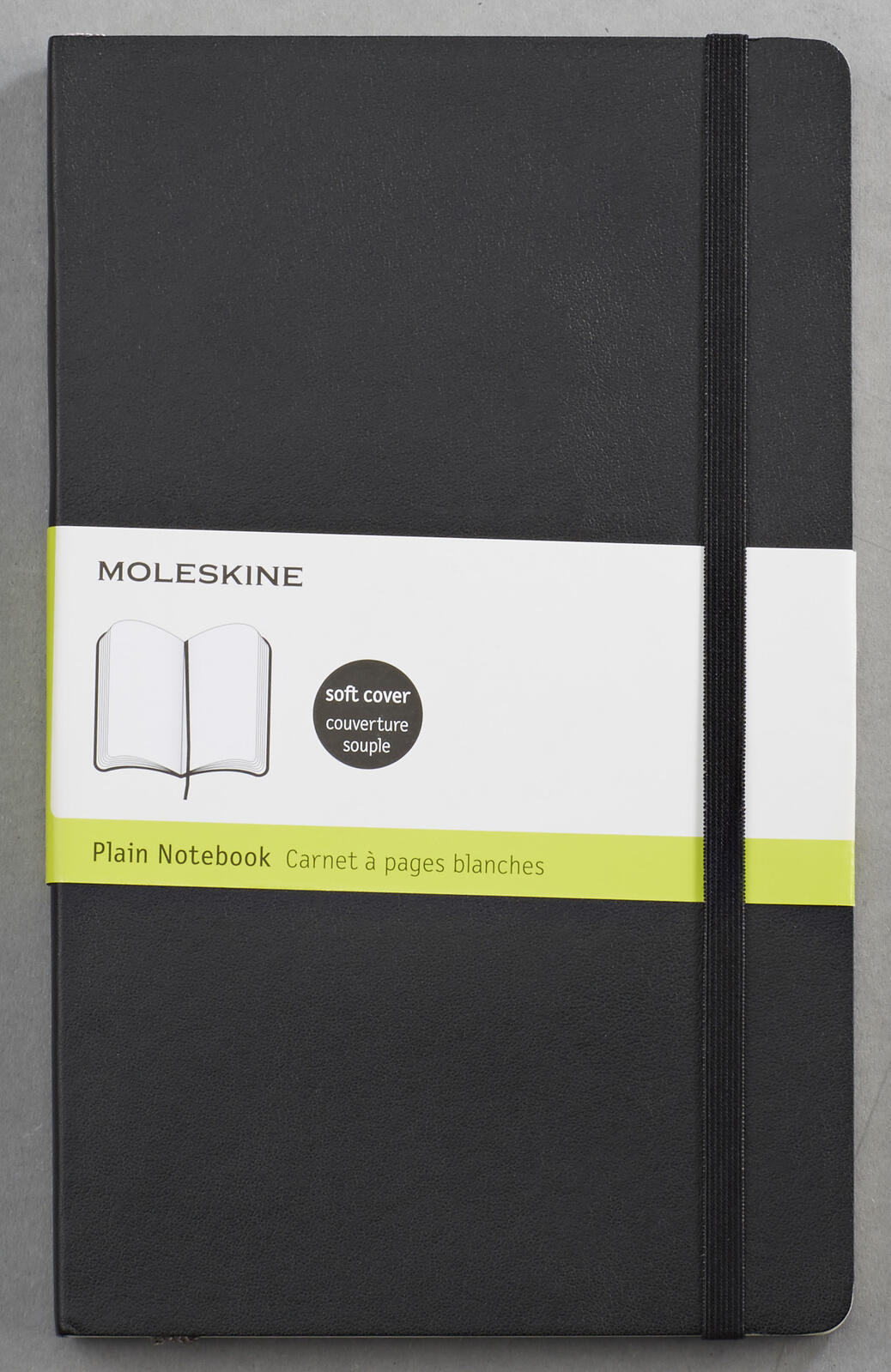 MOLESKINE Classic Collection flexibler Einband Notizbuch ca. DIN A5 blanko, 192 Seiten
