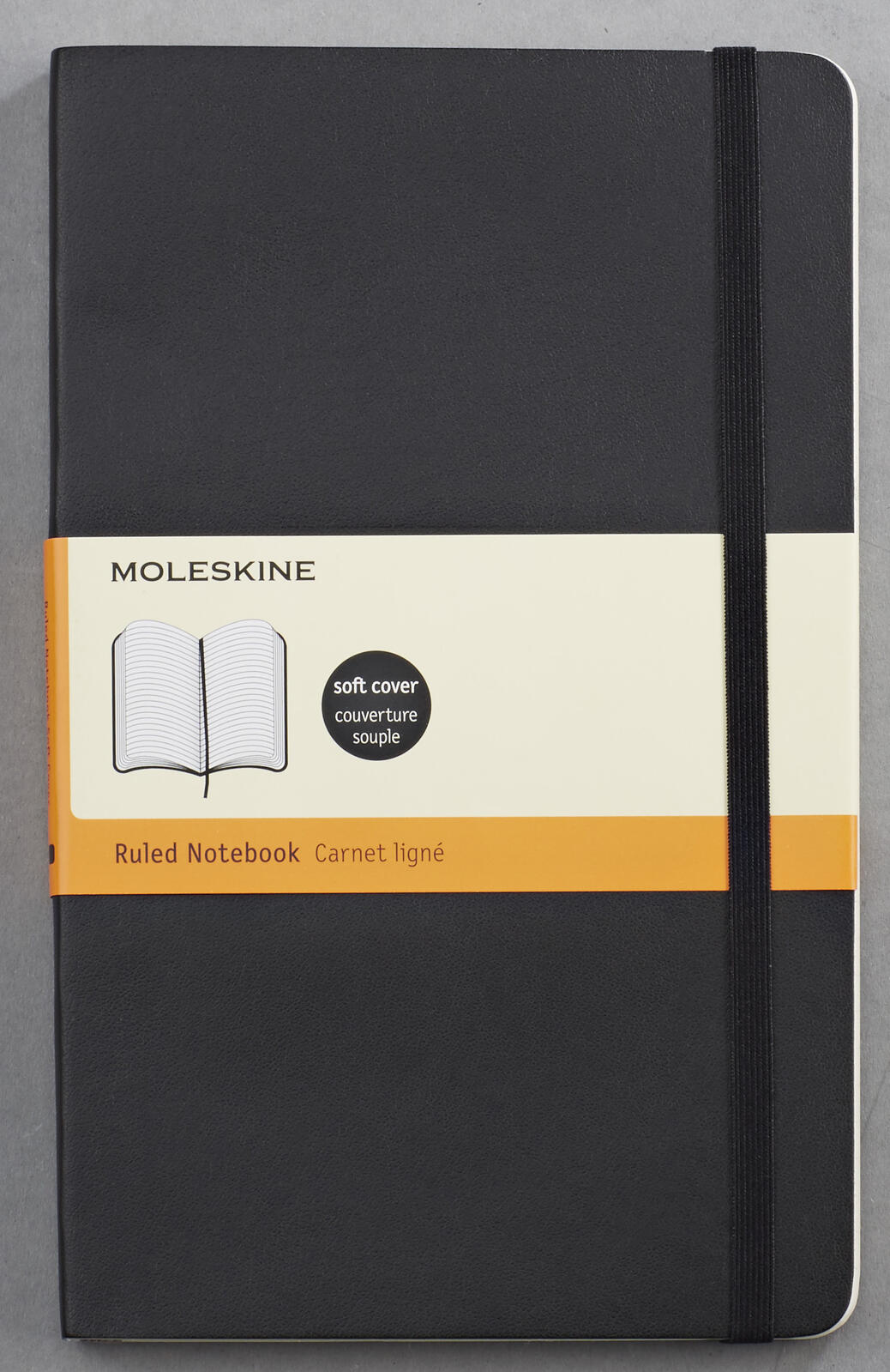 MOLESKINE Classic Collection flexibler Einband Notizbuch ca. DIN A5 liniert, 192 Seiten