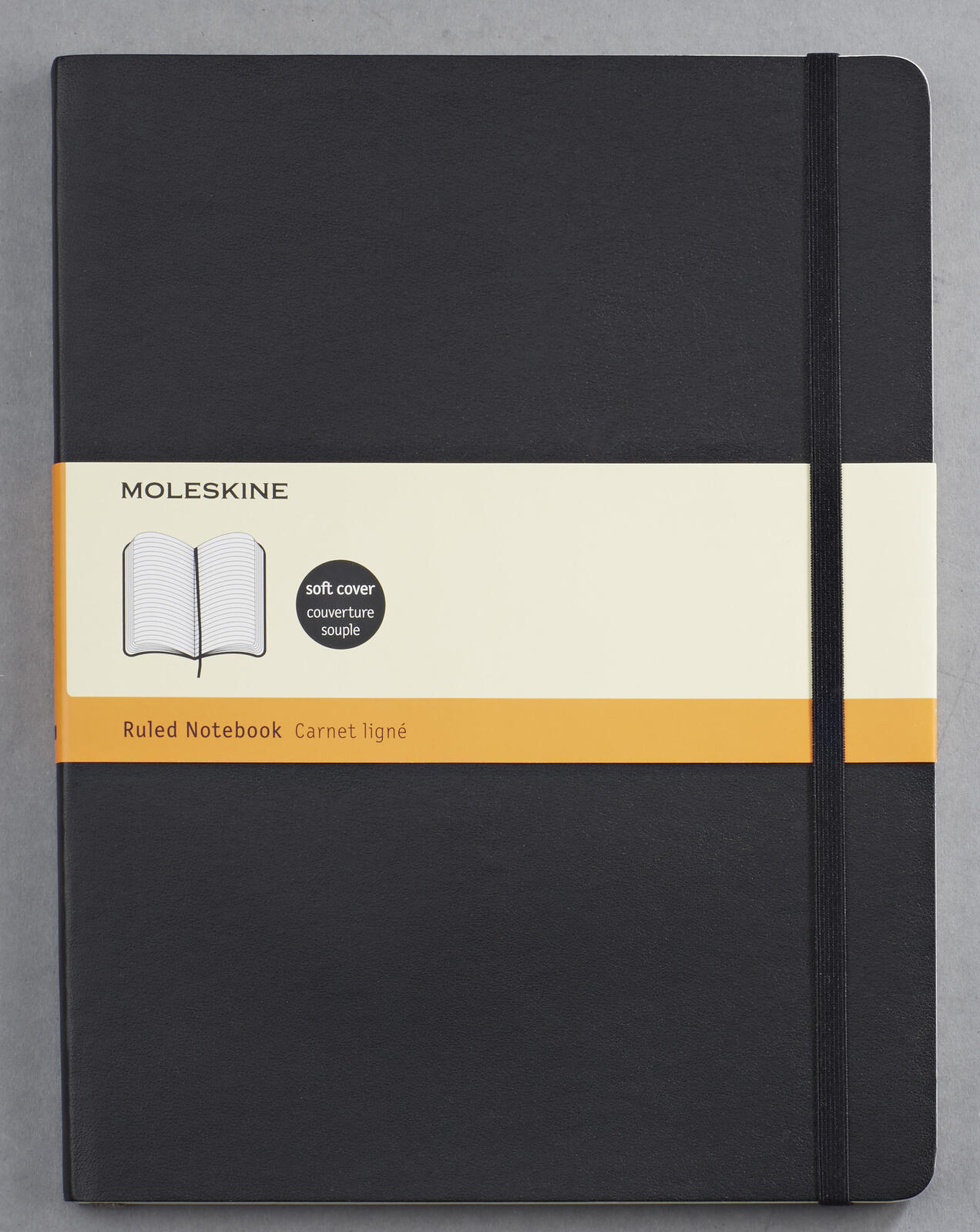 MOLESKINE Classic Collection flexibler Einband Notizbuch ca. DIN A4 liniert, 192 Seiten